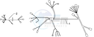 DNA 180 drawing Cable harness