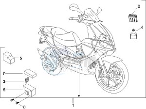 Runner 50 SP drawing Main cable harness