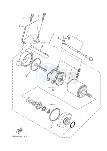 YFM450FWBD KODIAK 450 EPS (BEY1) drawing STARTING MOTOR