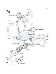 VN 1600 D [VULCAN 1600 NOMAD] (D6F-D8FA) D7FA drawing GUARD-- S- -