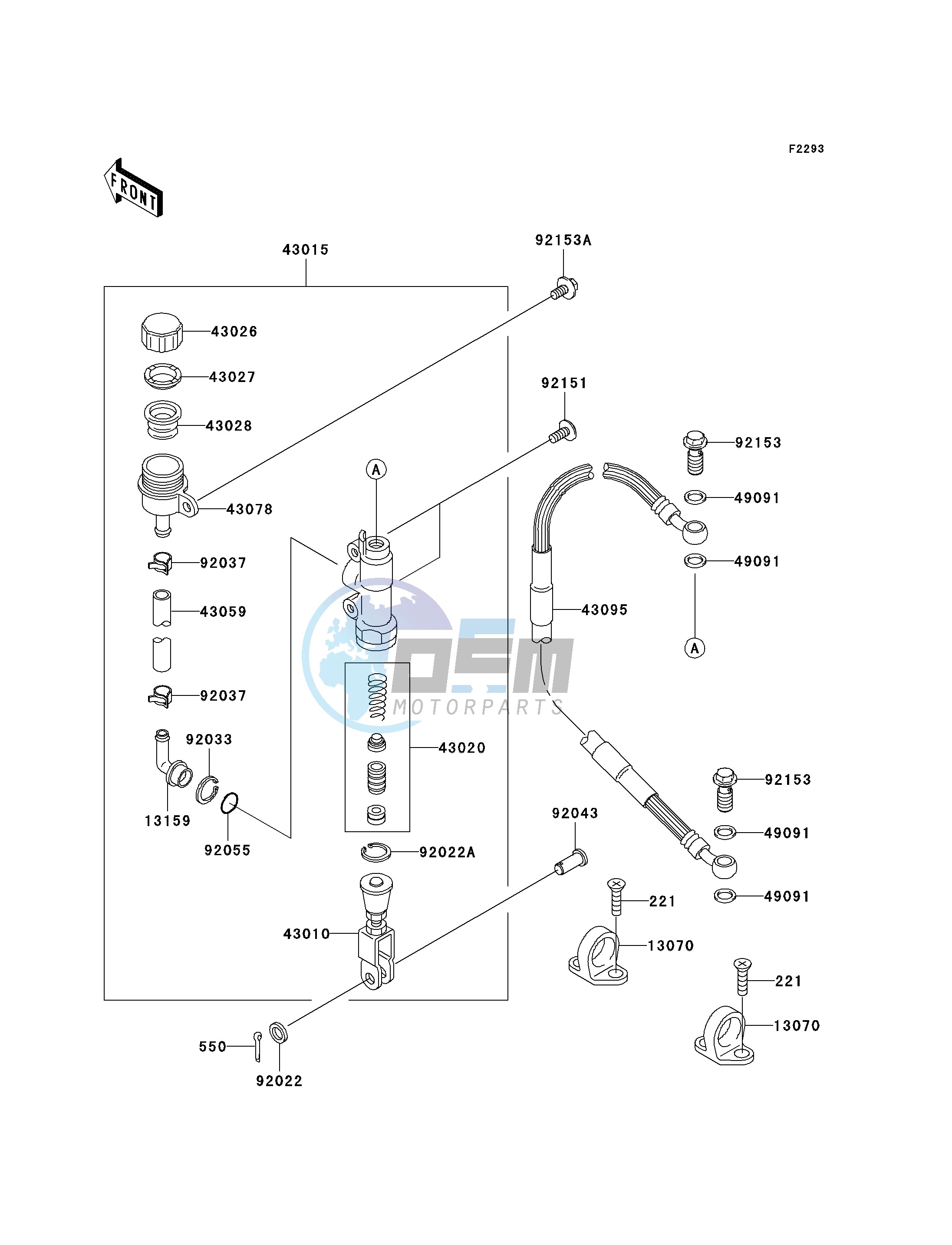 REAR MASTER CYLINDER