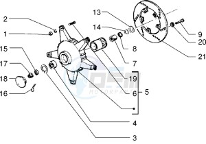 PX 150 E drawing Front drum