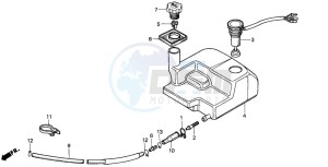 NH80MD drawing OIL TANK