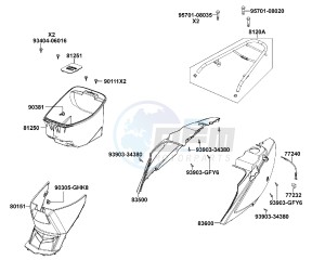 AGILITY 50 10 inch Netherlands drawing Air Cleaner