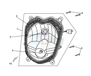 ORBIT II 50 TS L1-L6 drawing HEAD LAMP CPL.