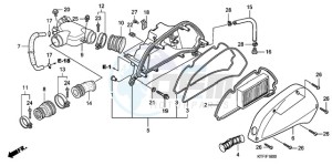 SH1259 Europe Direct - (ED) drawing AIR CLEANER