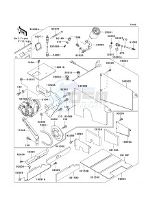 KAF 620 G [MULE 3000] (G6F-G8F) G8F drawing OPTIONAL PARTS