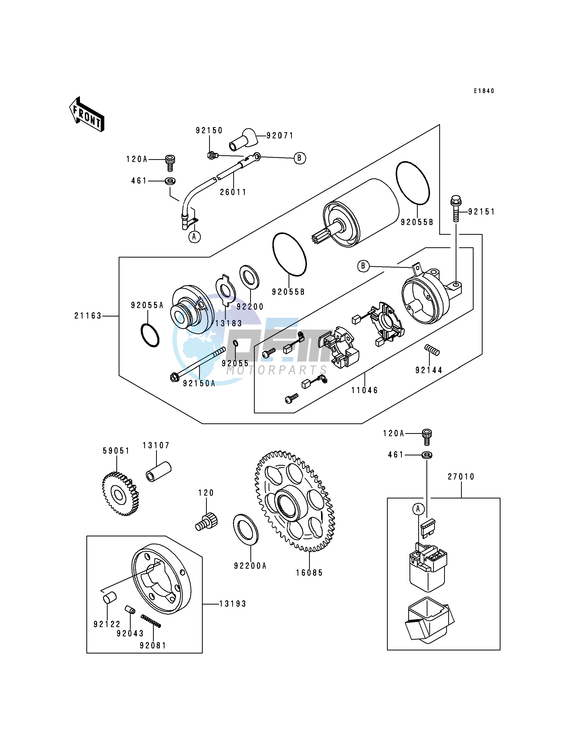 STARTER MOTOR