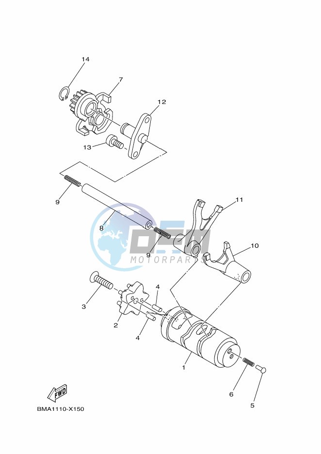 SHIFT CAM & FORK