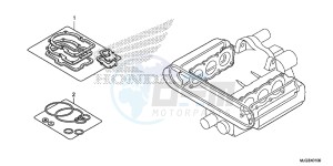 GL1800BG GOLDWING - F6B UK - (E) drawing GASKET KIT A