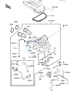 ZX 1000 A [NINJA 1000R] (A1-A2) [NINJA 1000R] drawing AIR CLEANER