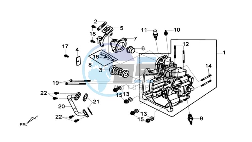 CYLINDER WHITEH PISTON / CILINDER HEAD GASKET /  CILINDER BOTTOM GASKET