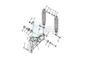 VP VERSITY 300 drawing REAR SHOCK ABSORBER