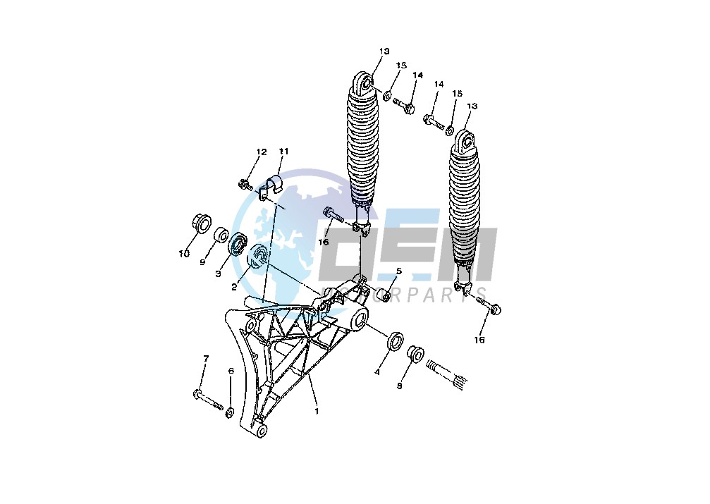 REAR SHOCK ABSORBER