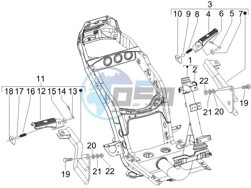 Frame bodywork