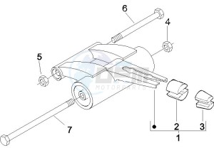 Stalker 50 drawing Swinging arm