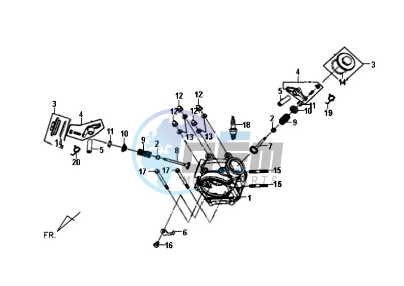 CYLINDER HEAD CPL