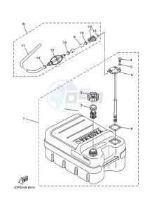 F100BETL drawing FUEL-TANK