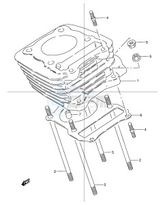 TU125 (E2) drawing CYLINDER