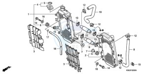 CRF150R9 Europe Direct - (ED) drawing RADIATOR