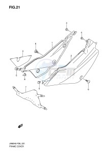 JR80 (P28) drawing FRAME COVER