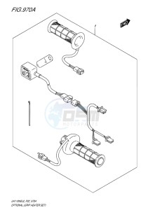 UK110NE ADDRESS EU drawing OPTIONAL (GRIP HEATER SET)