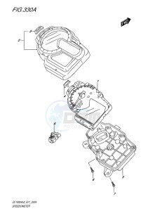 DL1000 ABS V-STROM EU drawing SPEEDOMETER