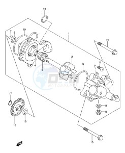 LT-A750XZ drawing WATER PUMP