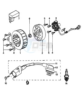 SPEEDAKE - 50 cc drawing GENERATOR