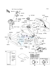 ZX 600 R [NINJA ZX-6R MONSTER ENERGY] (R9FA) R9FA drawing FUEL TANK