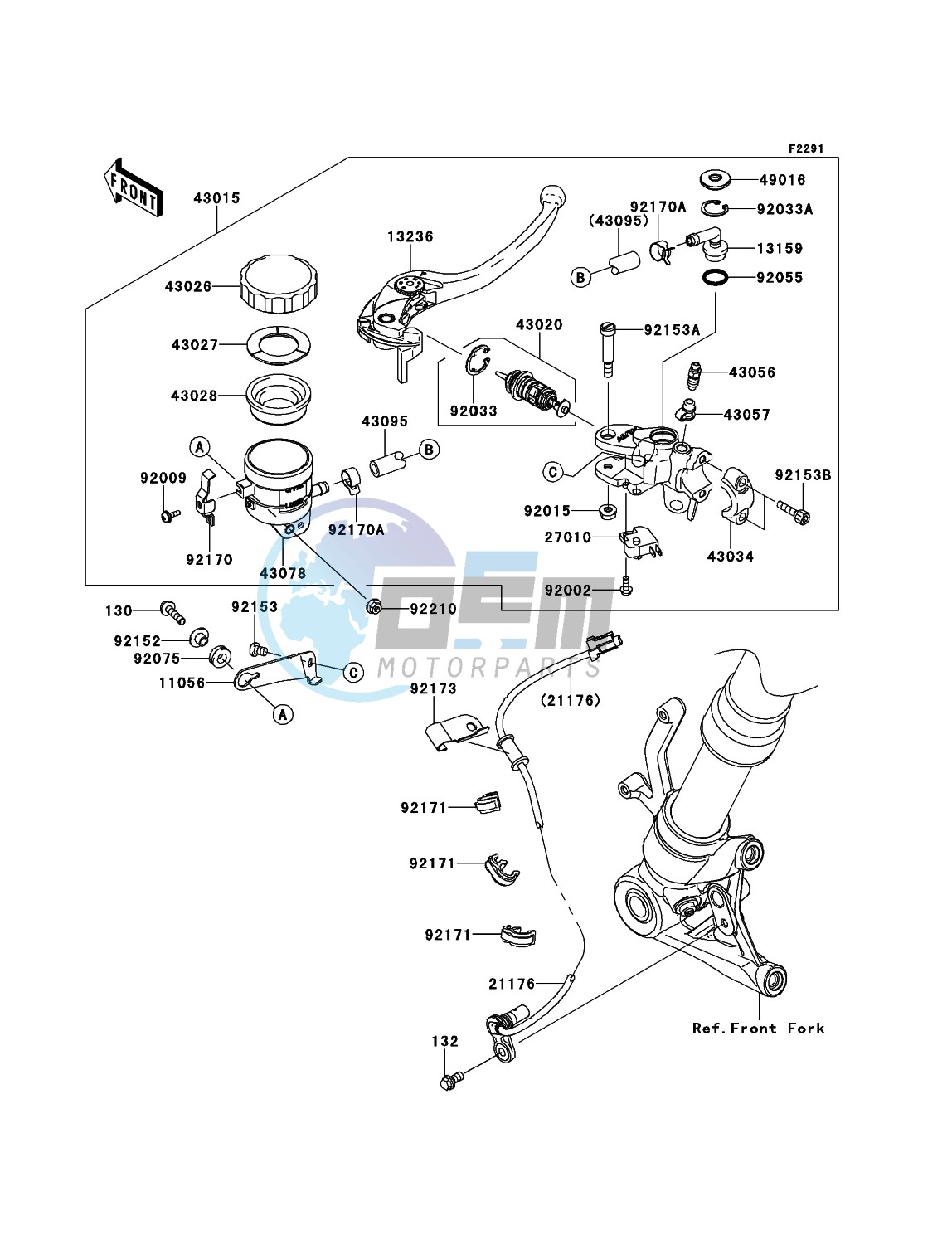 Front Master Cylinder