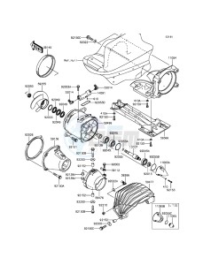 JET SKI ULTRA LX JT1500KEF EU drawing Jet Pump