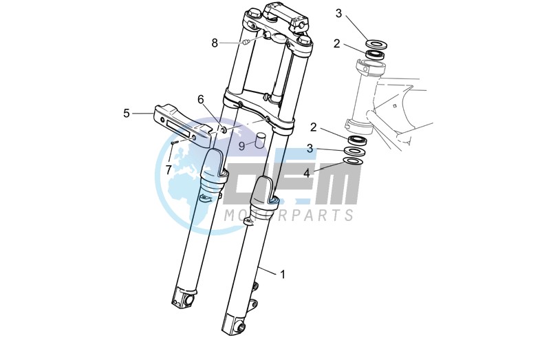 Front fork I