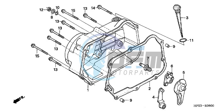 RIGHT CRANKCASE COVER