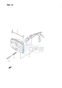 DS80 (E3) drawing HEADLAMP