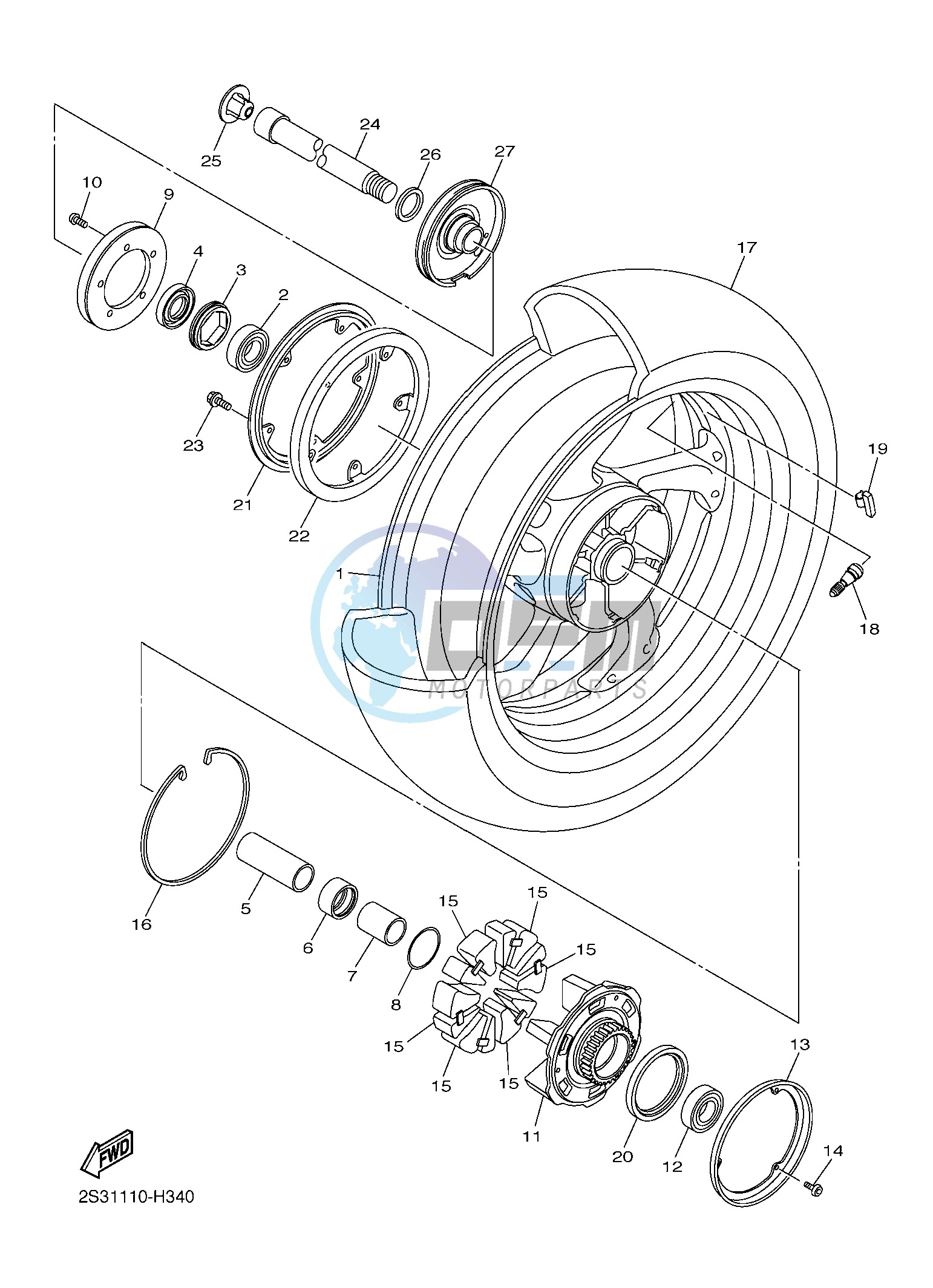 REAR WHEEL