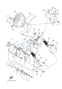 YXM700E YXM700PHF VIKING EPS HUNTER (1XPL) drawing SHIFT SHAFT