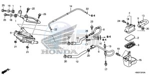 TRX250TEH Europe Direct - (ED) drawing AIR SUCTION VALVE