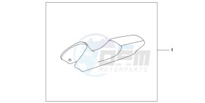 XL650V TRANSALP drawing LOW SEAT