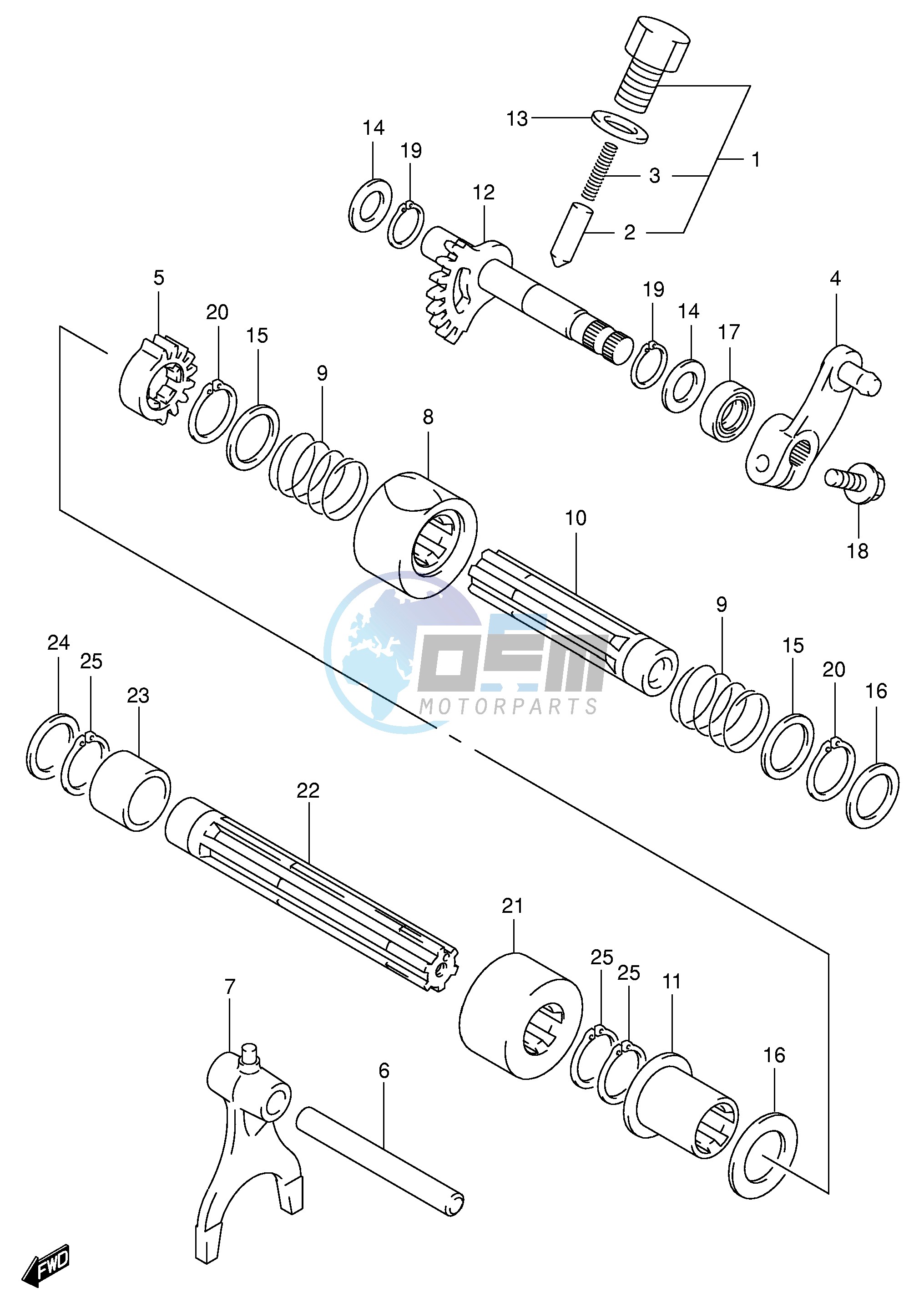 GEAR SHIFTING (2)(MODEL K4 K5 K6 K7)