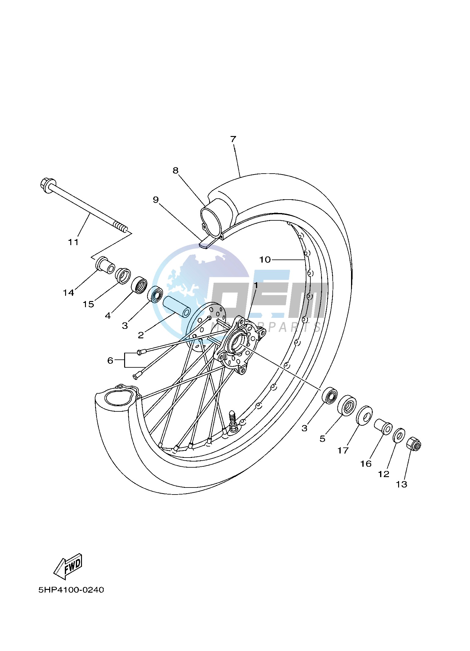 FRONT WHEEL