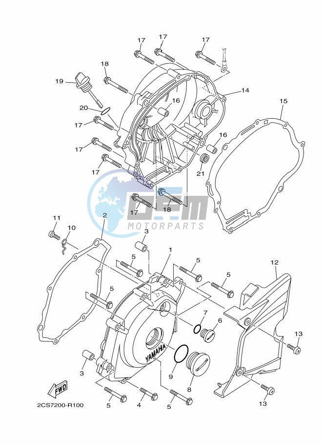 CRANKCASE COVER 1