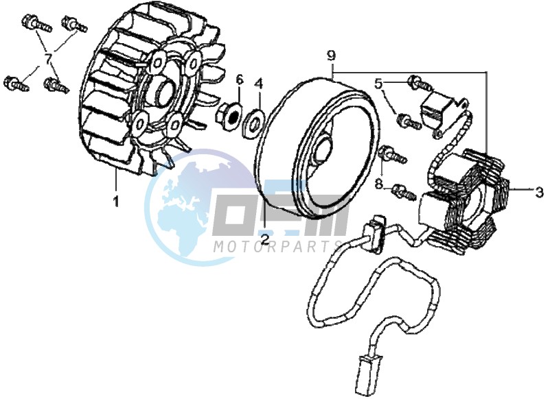 FLY WHEEL / MAGNETO