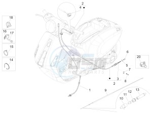 PRIMAVERA 50 2T NOABS E2-E3 (EMEA, APAC) drawing Transmissions