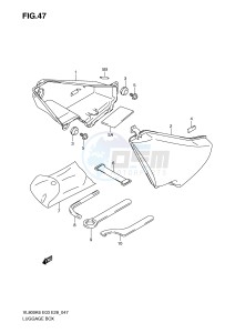 VL800 (E3-E28) VOLUSIA drawing LUGGAGE BOX