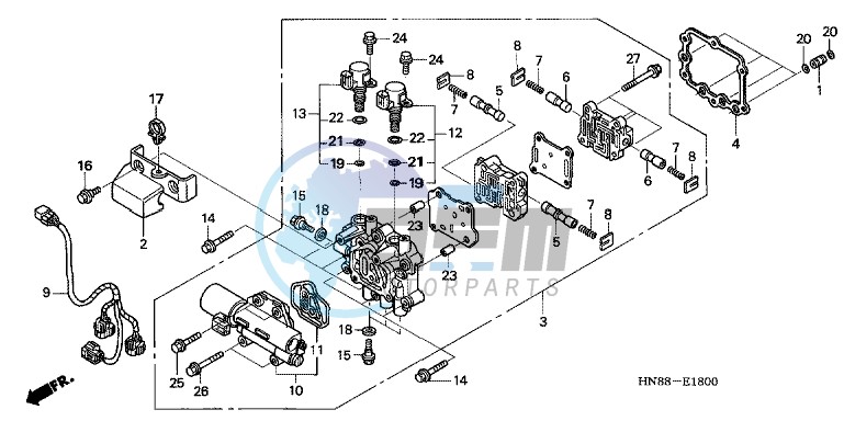 MAIN VALVE BODY