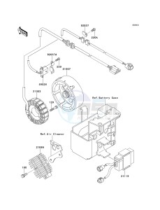 KLF 300 C [BAYOU 300 4X4] (C5-C9) [BAYOU 300 4X4] drawing GENERATOR