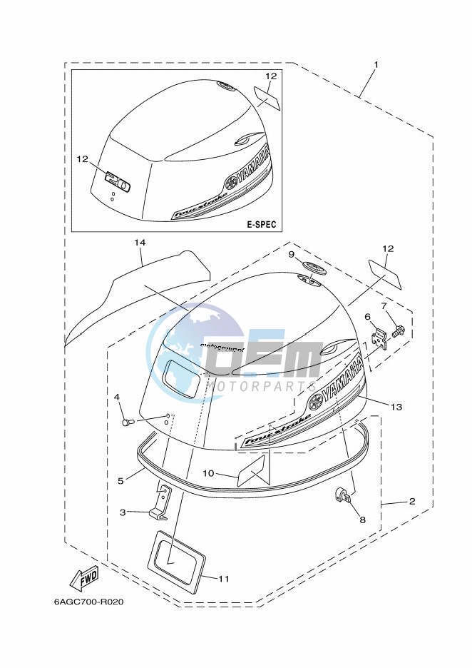 TOP-COWLING