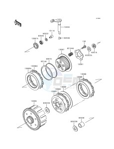 KX 80 R T [KX80] (R2-T3 BIG WHEEL) [KX 80 BIG WHEEL] drawing CLUTCH