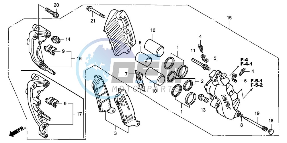 FRONT BRAKE CALIPER